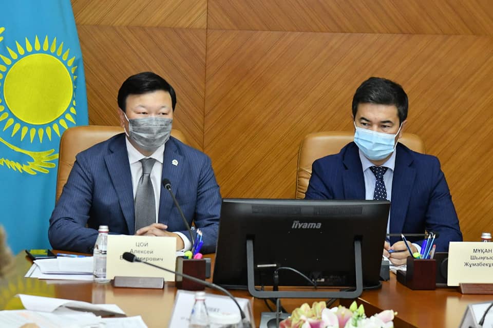 ШЫМКЕНТ: Состоялось заседание республиканского штаба по предупреждению распространения коронавирусной инфекции